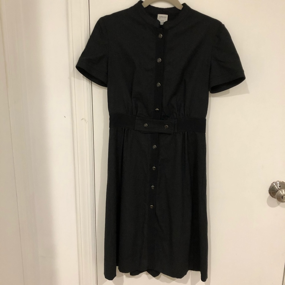 Armani Collezioni button down dress